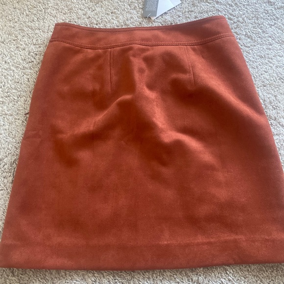 NWT Loft High Waisted Suede Skirt - Picture 5 of 5